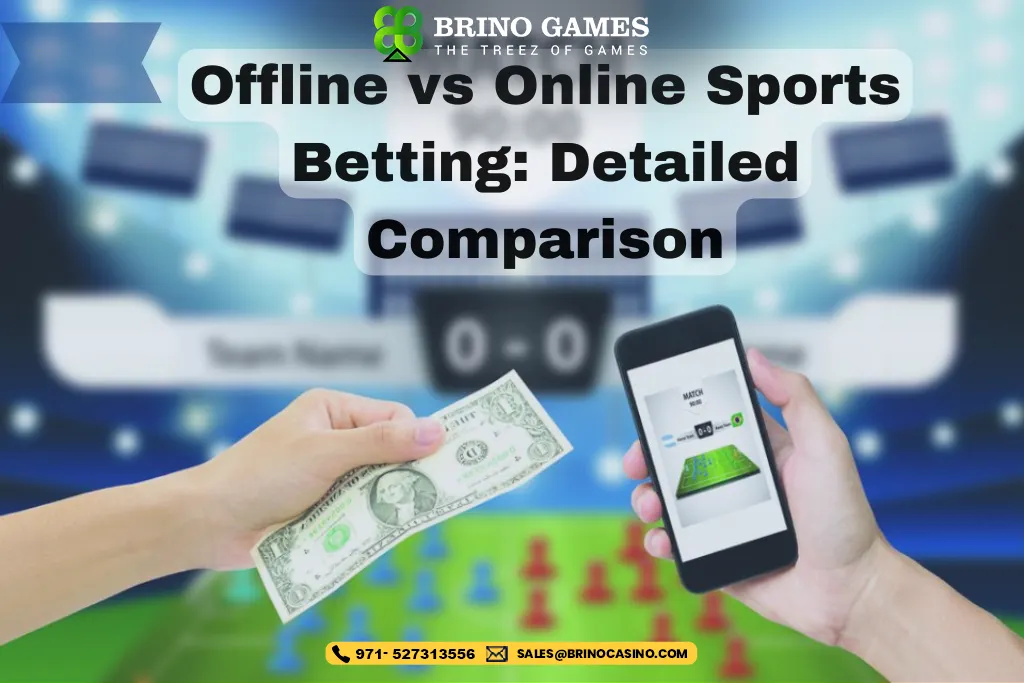 Offline vs Online Sports Betting: Detailed Comparison