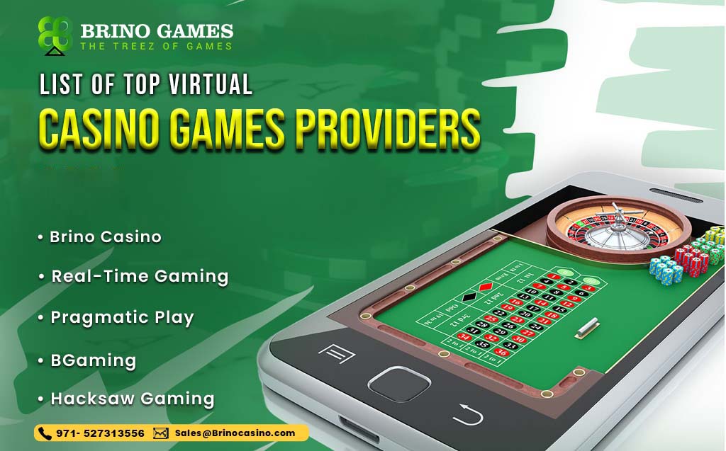 List of top virtual casino game providers
