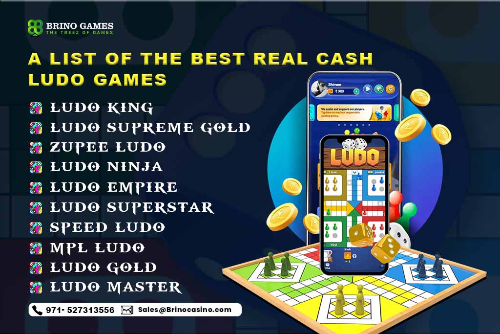 A List of the Best 10 Real Cash Ludo Games 