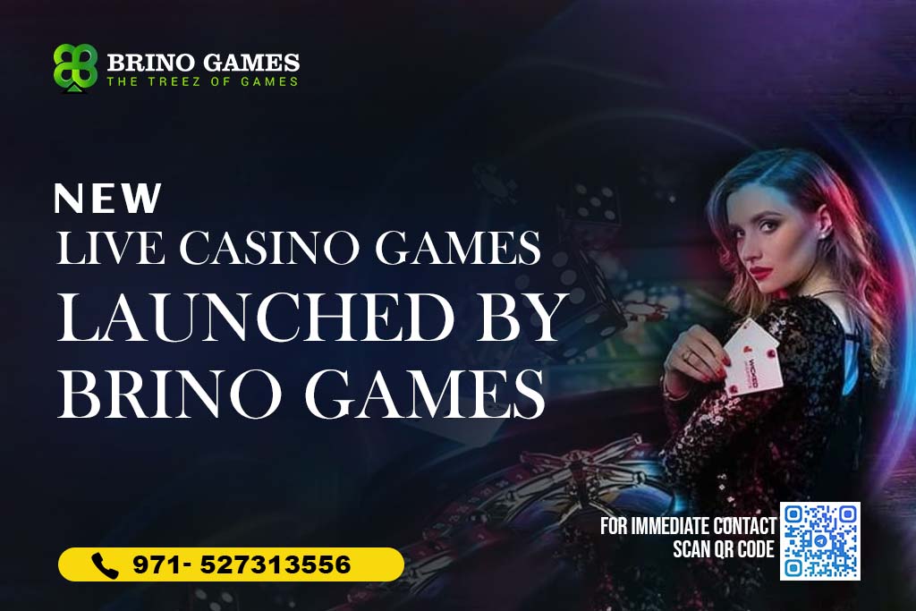 New Live Casino Games Launched by Brino Games