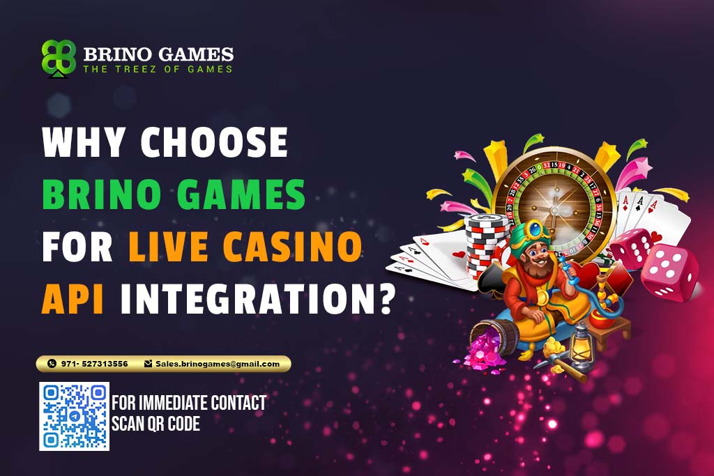 Brino Games for Live Casino API Integration
