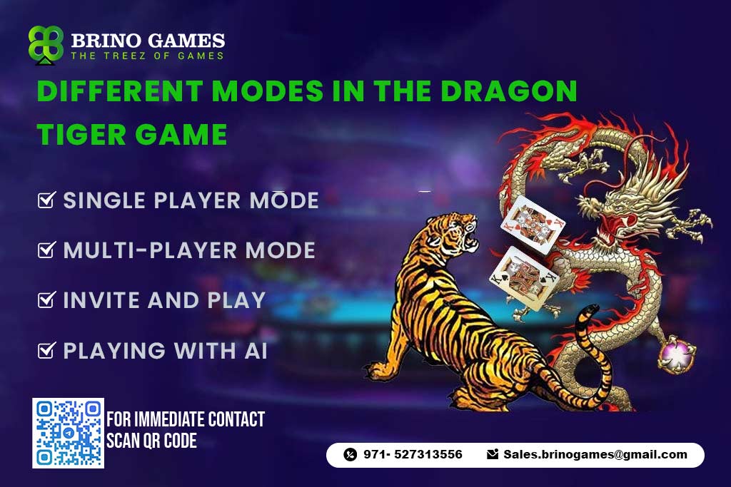 Different Modes in the Dragon Tiger Game